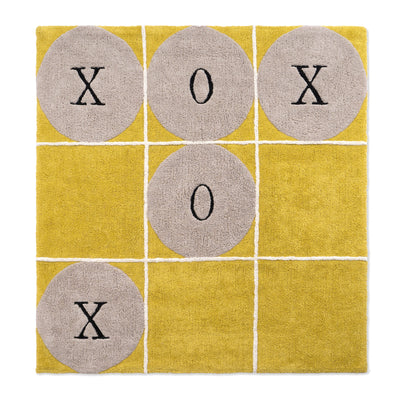 X's & O's Organic & Washable Rug