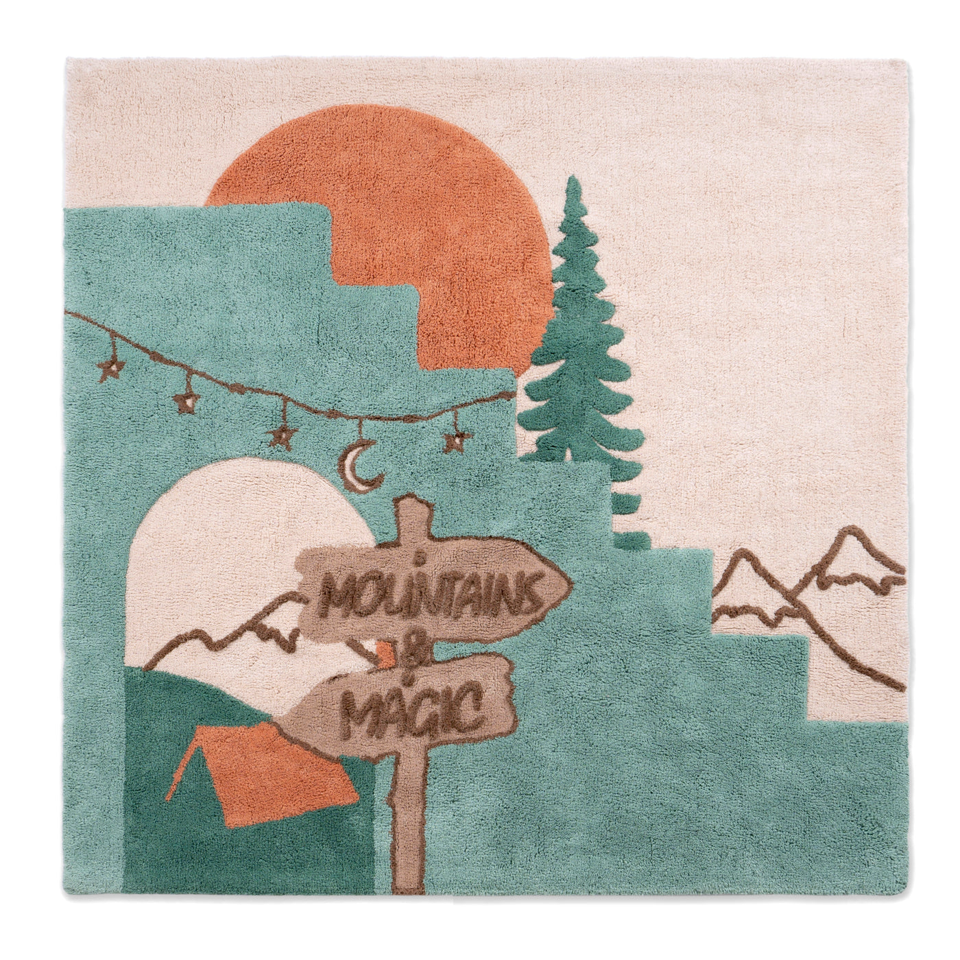 Mountain Magic Organic & Washable Rug